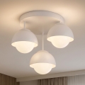 BRILAGI - Плафонен полилей COSMO 3xE27/60W/230V бял/златен
