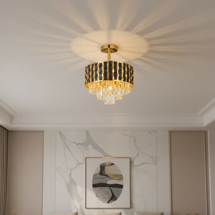 Brilagi - Плафонен полилей CRISTAL 5xE14/40W/230V Ø 38 см