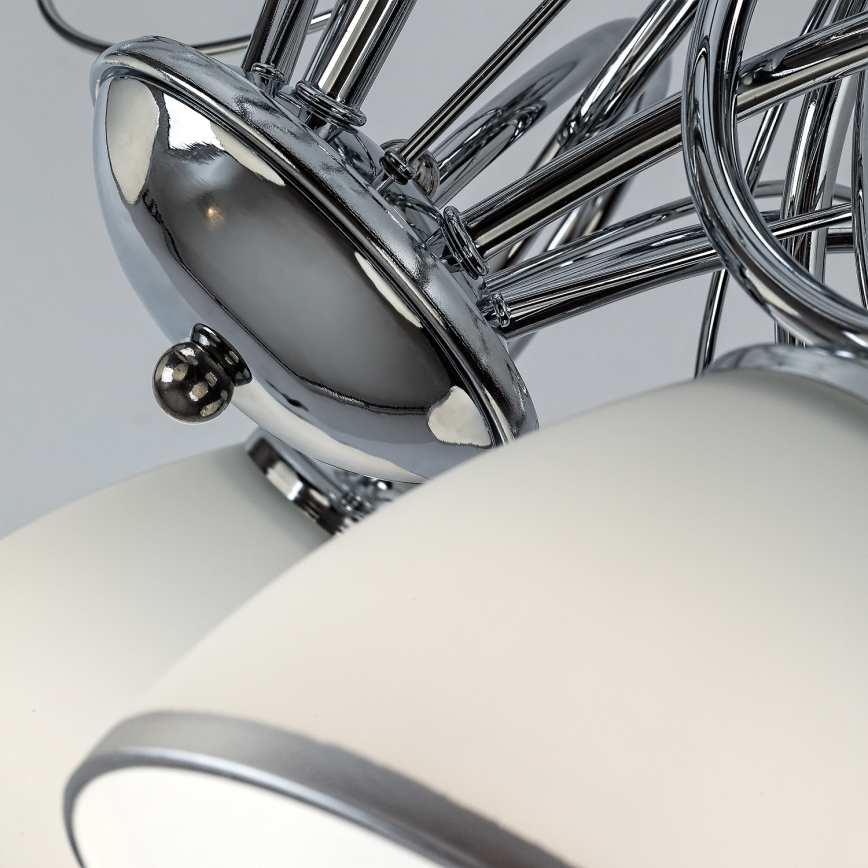 Brilagi - Плафонен полилей FRED 5xE27/60W/230V, Ø 59 см, лъскав хром