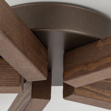 Brilagi - Плафонен полилей LATTE 5xE27/15W/230V бор/микс