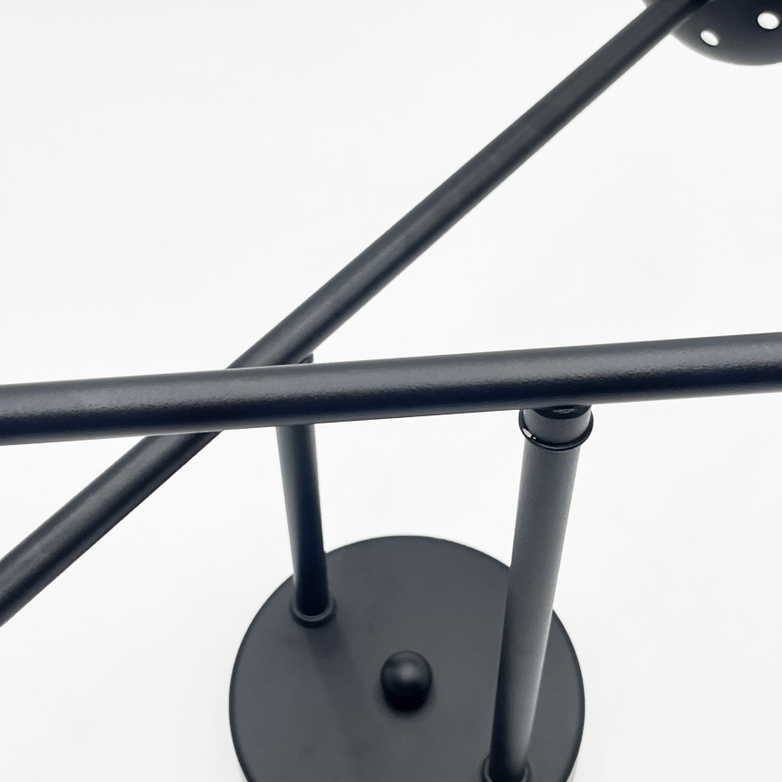 Brilagi - Плафонен полилей MALIVA 4xE14/15W/230V черен/прозрачен