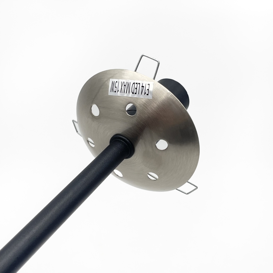 Brilagi - Плафонен полилей MALIVA 4xE14/15W/230V матов хром/димчато