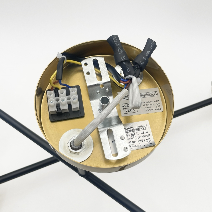 Brilagi - Плафонен полилей MALIVA 4xE14/15W/230V златен