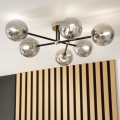 Brilagi - Плафонен полилей MALIVA 6xE14/15W/230V матов хром/опушено