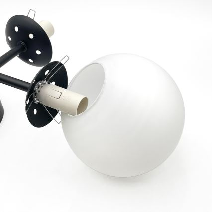 Brilagi - Плафонен полилей MALONY 4xE14/20W/230V черен