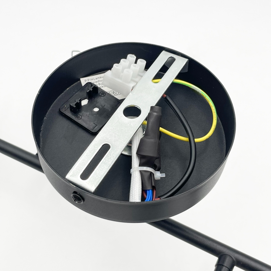 Brilagi - Плафонен полилей MALONY 4xE14/20W/230V черен