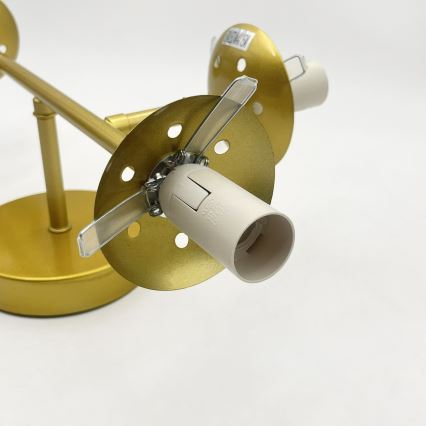 Brilagi - Плафонен полилей MALONY 4xE14/20W/230V златен