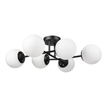 Brilagi - Плафонен полилей MALONY 6xE14/20W/230V черен