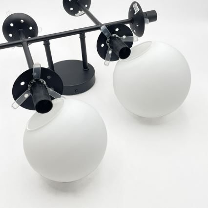 Brilagi - Плафонен полилей MALONY 6xE14/20W/230V черен