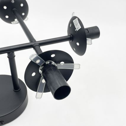 Brilagi - Плафонен полилей MALONY 6xE14/20W/230V черен