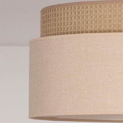 Brilagi - Плафонен полилей PADOVA 1xE27/60W/230V Ø 40 cm бежов