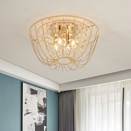 Brilagi - Плафонен полилей VASTERAS 4xE14/40W/230V Ø 45 см