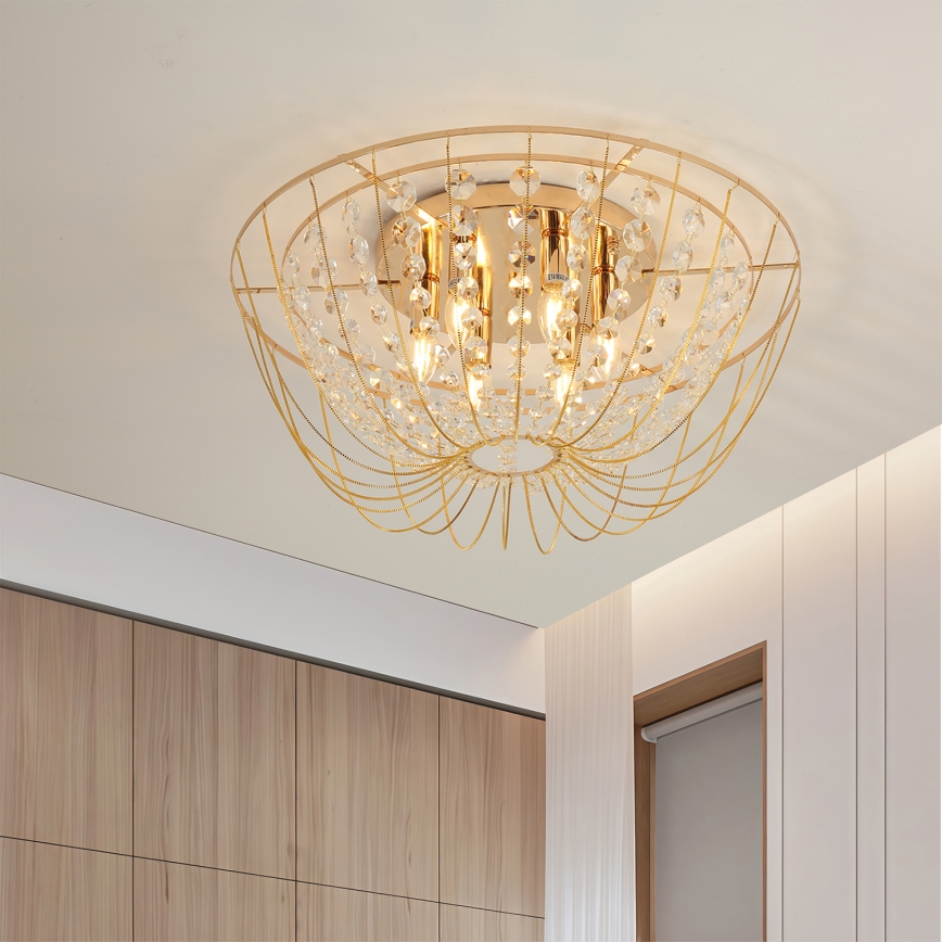 Brilagi - Плафонен полилей VASTERAS 6xE14/40W/230V пр. 60 см