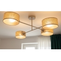 Brilagi - Плафонен полилей VIRGO 4xE14/40W/230V бежов/златист