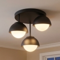 BRILAGI - Плафониера COSMO 3xE27/60W/230V черна