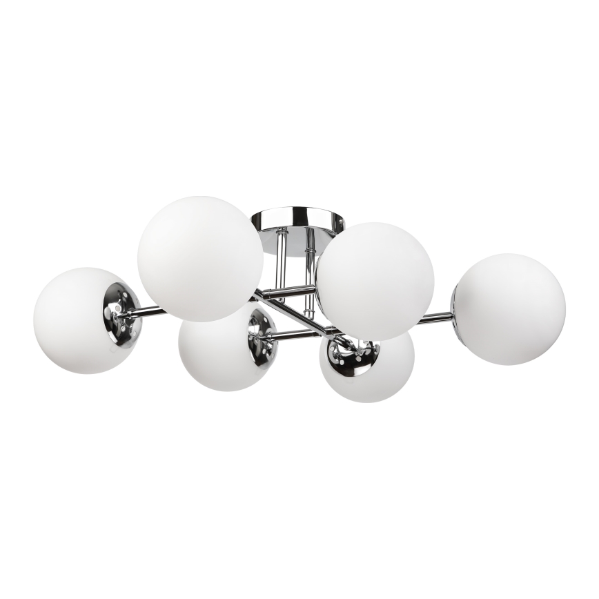Brilagi - Плафониера MALONY 6xE14/20W/230V лъскав хром
