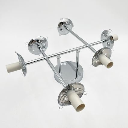 Brilagi - Плафониера MALONY 6xE14/20W/230V лъскав хром