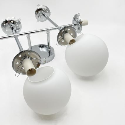 Brilagi - Плафониера MALONY 6xE14/20W/230V лъскав хром