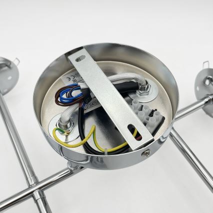 Brilagi - Плафониера MALONY 6xE14/20W/230V лъскав хром