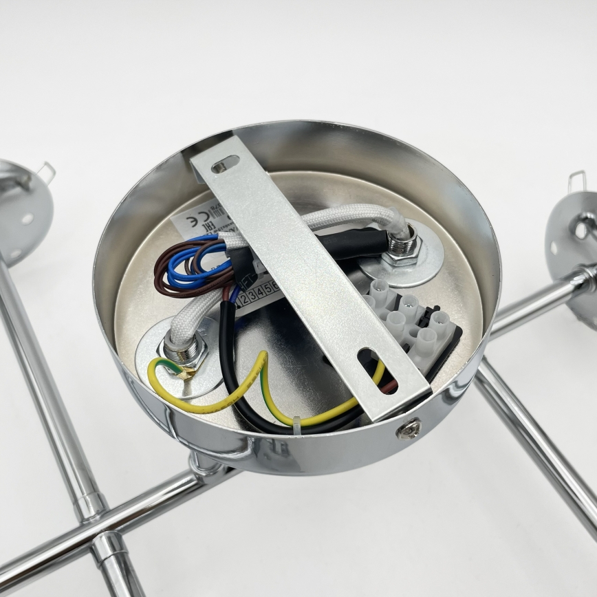 Brilagi - Плафониера MALONY 6xE14/20W/230V лъскав хром