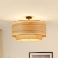 BRILAGI - Плафониера MONTANA BOHO 1xE27/15W/230V Ø 60 см кафяво