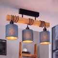 Brilagi - Плафониера NUBILA 3xE27/60W/230V бор/тъмносин