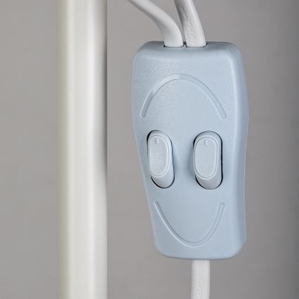 Brilagi - Подова лампа ARIANA 1xE27/100W/230V + 1xE14/25W бяла