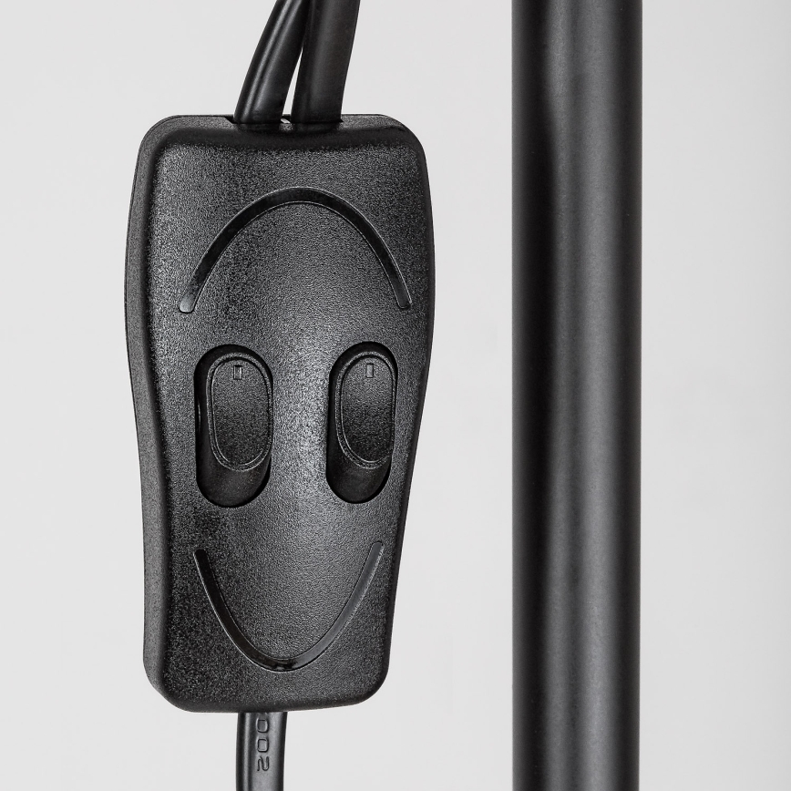 Brilagi - Подова лампа ARIANA 1xE27/100W/230V + 1xE14/25W черна