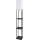Brilagi - Подова лампа с рафтове GRADUS 1xE27/40W/230V черна/бяла