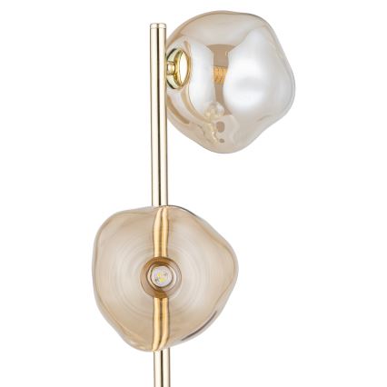 Brilagi - Подова лампа VULCANO 3xG9/8W/230V златиста/опушено-бежова