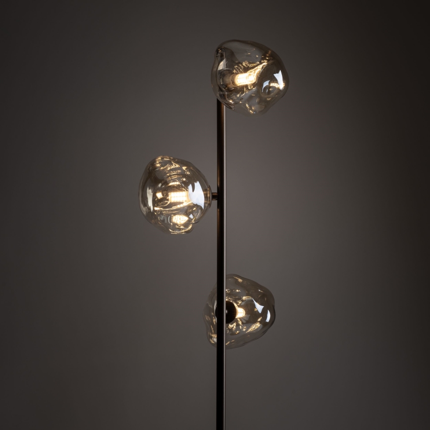 Brilagi - Подова лампа VULCANO 3xG9/8W/230V кафява/димно бежова