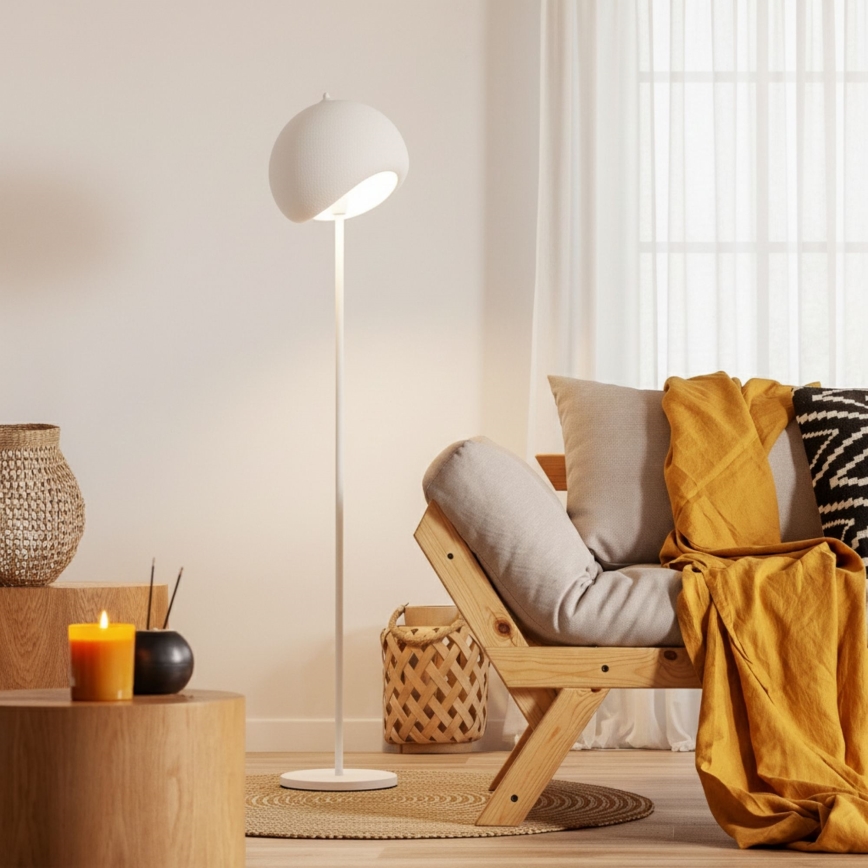 Brilagi - Подова лампа WABI SABI 1xE27/40W/230V бяла
