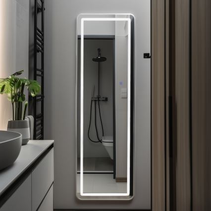 Brilagi - Стоящо огледало BELLEZA LED/42W/230V 160x50 cm IP44 CRI 90 димируемо + CCT