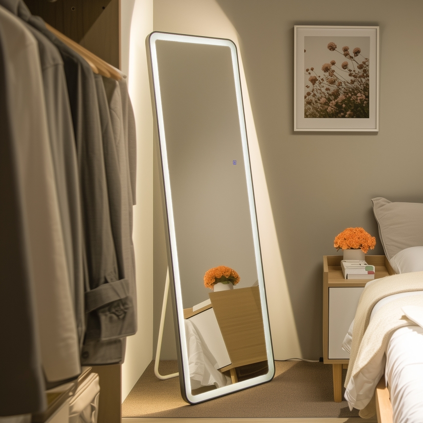 Brilagi - Подово огледало ELEGANZA LED/42W/230V 160x50 cm IP44 CRI 90 димируемо + CCT
