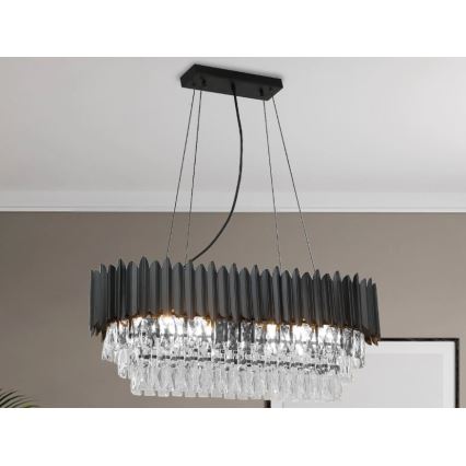 Brilagi - Подвесен полилей на кабел CARLOS 10xE14/40W/230V