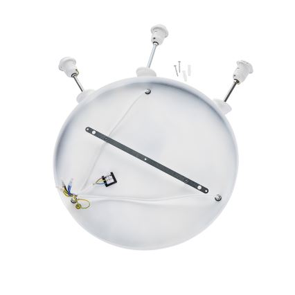 Brilagi - Подвесен полилей на кабел WABI SABI 3xE27/40W/230V Ø 82 см бял