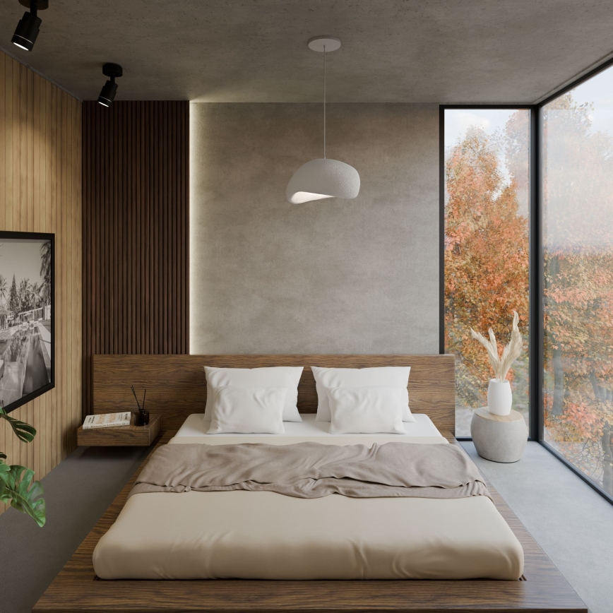 Brilagi - Подвесен полилей WABI SABI на кабел 1xE27/40W/230V, бял