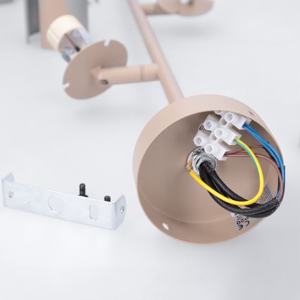 Brilagi - Полилей на прът BRANCH 3xGU10/30W/230V бежов