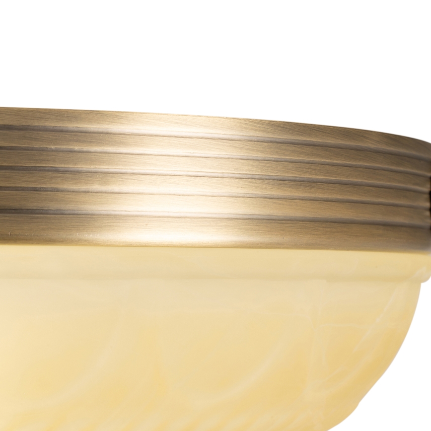 BRILAGI - Полилей на тръба DAHLIA 3xE27/40W/230V Ø 37 см месинг