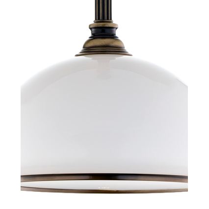 Brilagi - Полилей на тръба TAURUS 1xE27/15W/230V Ø 40 см бронзов