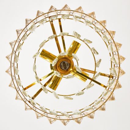 Brilagi - Полилей на верига CRISTAL 5xE14/40W/230V Ø 38 см