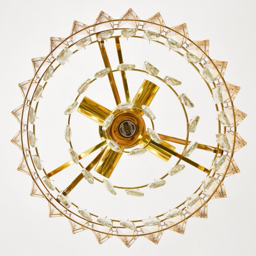 Brilagi - Полилей на верига CRISTAL 5xE14/40W/230V Ø 38 см