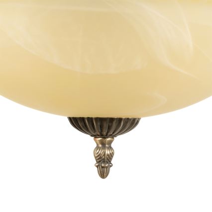 BRILAGI - Полилей на верига DAHLIA, 9xE27/40W/230V, Ø 74 cm, месинг