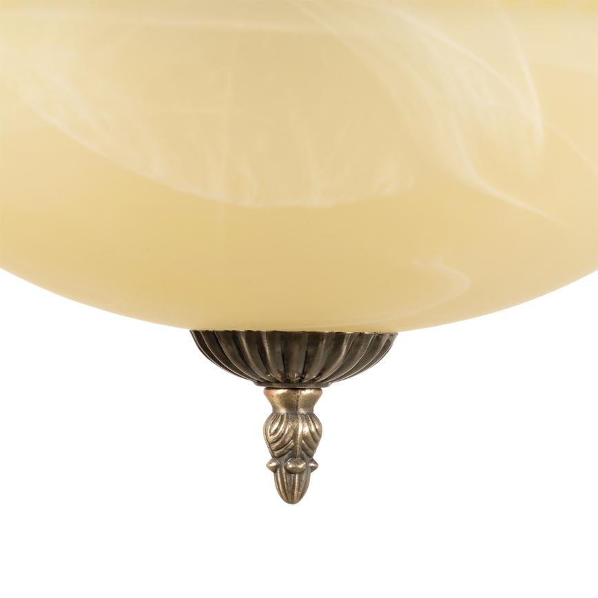 BRILAGI - Полилей на верига DAHLIA, 9xE27/40W/230V, Ø 74 cm, месинг