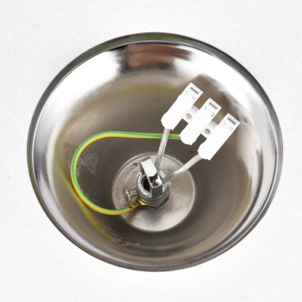 Brilagi - Полилей на верига ECLIPSE 5xE14/10W/230V диаметър 38 cm сребрист