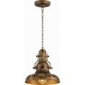 Brilagi - Полилей на верига PYRONIC 1xE27/40W/230V Ø 32 см бронзов/патина
