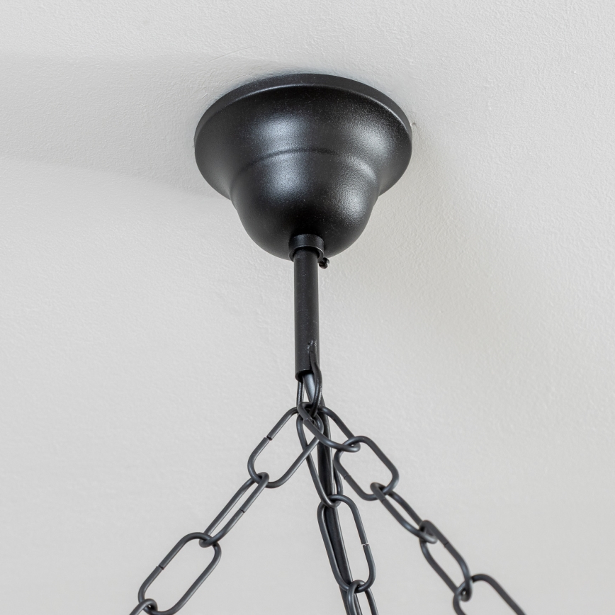 Brilagi - Полилей на верига ROATA 6xE14/40W/230V Ø 70 см бук