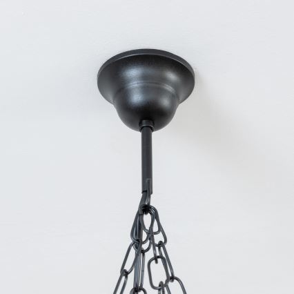 Brilagi - Полилей на верига TIMONA 4xE14/40W/230V Ø 50 см бук/орех