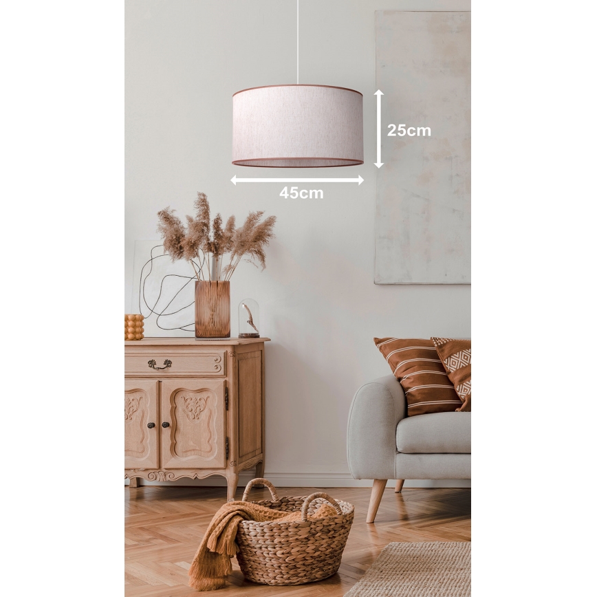 Brilagi - Полилей на верижка CARPI 1xE27/60W/230V
