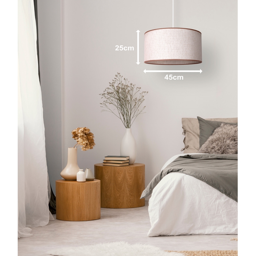 Brilagi - Полилей на верижка CARPI 1xE27/60W/230V